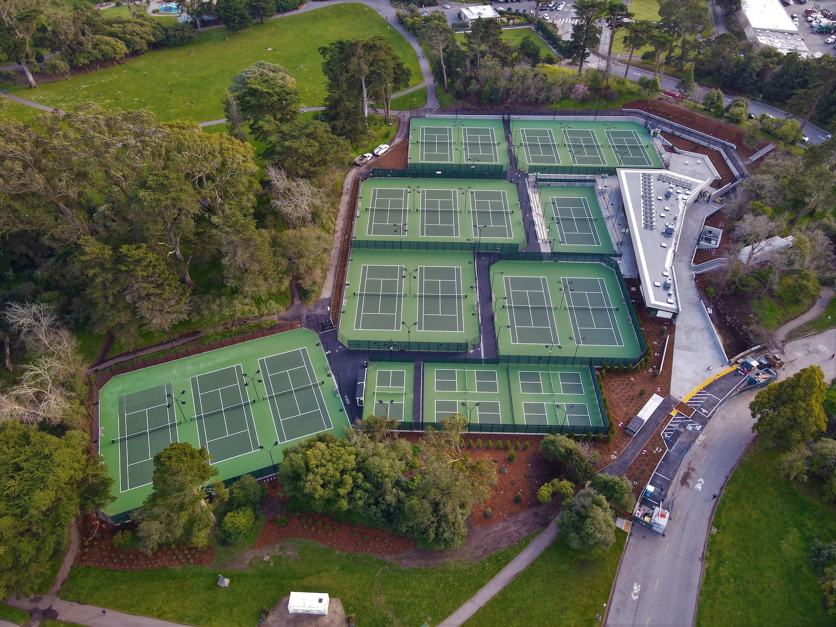 Tennis Center at Golden Gate Park Earns Coveted National Award
